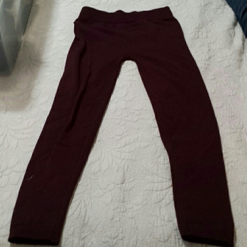 MTLA Insulated Women's Burgundy Leggings